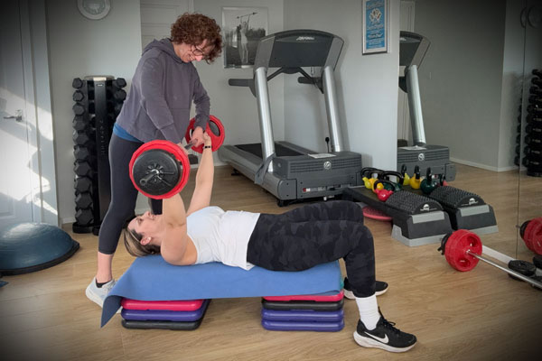 Teaching Chest press
